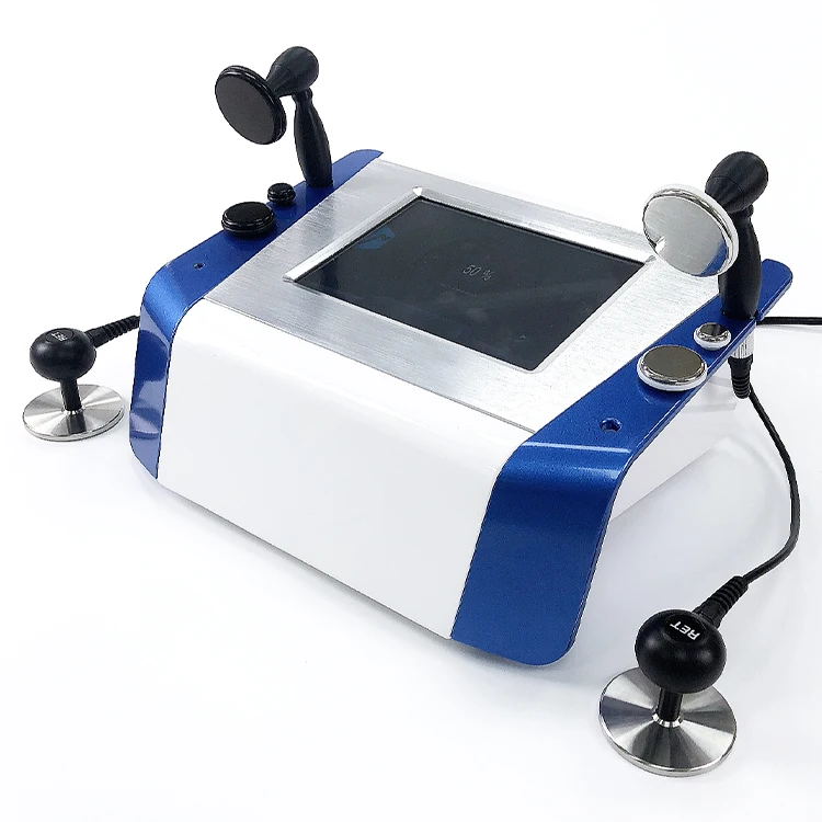 

2021 Pain Relief Smart Tecar Physical Therapy Radiofrequency Rf Diathermy Cet Ret Device, White