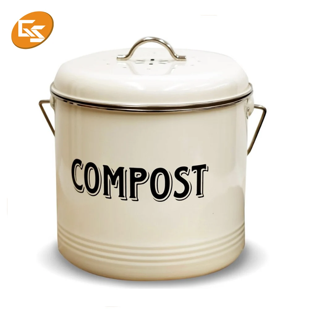 

Big Size 8L Home compost Kitchen Bin With Lid, Customized