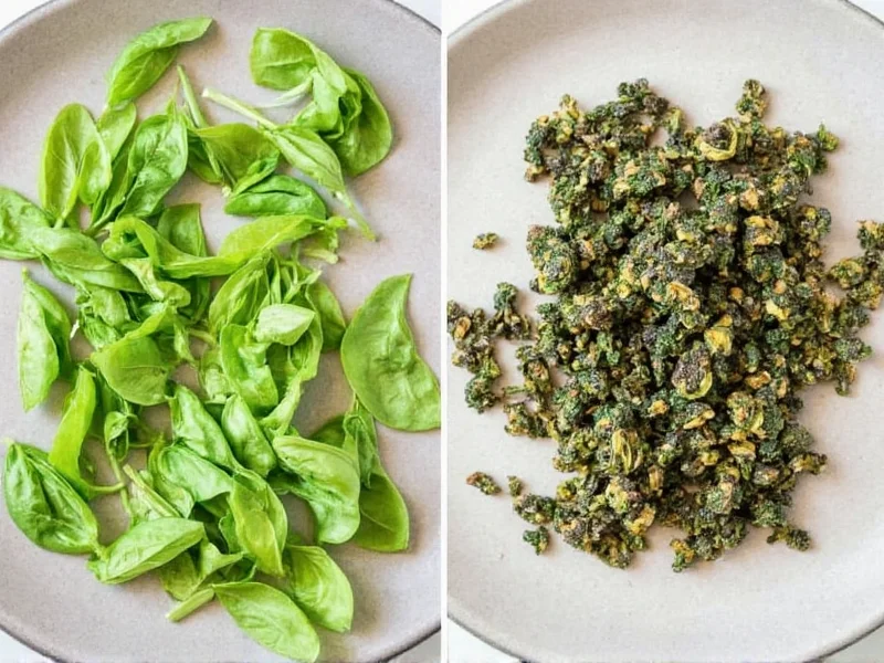 Fresh Basil to Dried Conversion: The 3:1 Ratio Explained