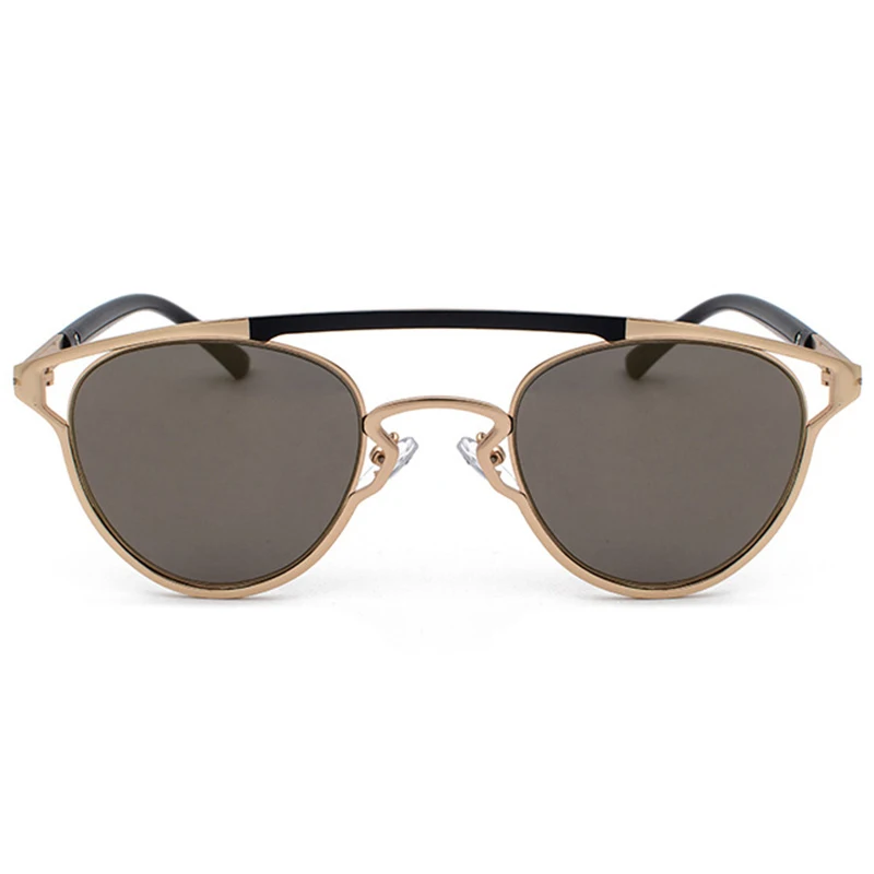 

High Quality New stylish Nose pad Men Casual Fashion Multicolor Sunglasses