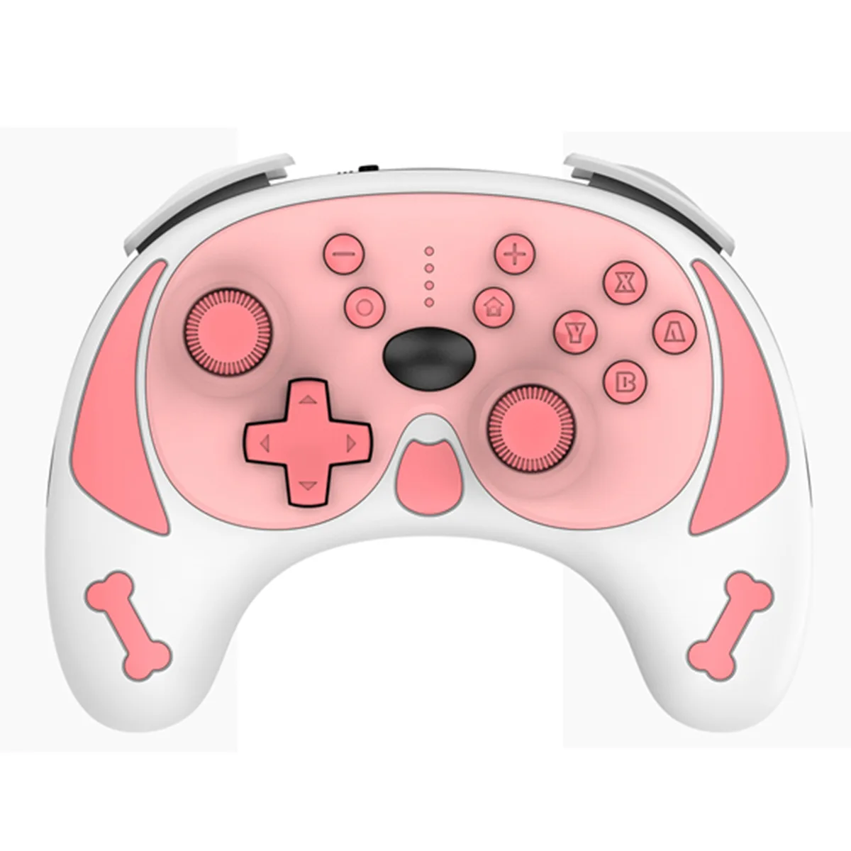 

Switch Pro Wireless BT Gamepad Switch Wireless Pug Handle with Wake-up Function Double Shock Controller, Pink,yellow,white,blue,red