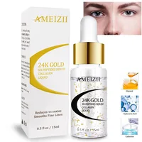 

AMEIZII Wholesale 24k Active Collagen Gold Skin Face Serum Liquid Whitening Organic Essence Anti Aging Cosmetics Beauty