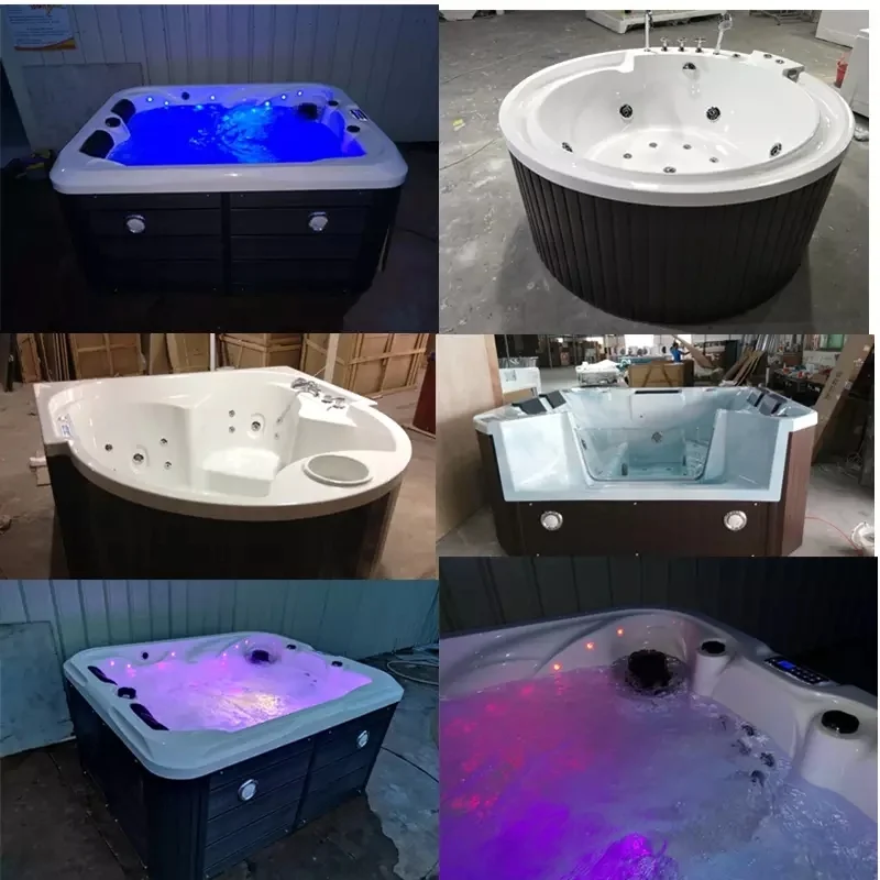 Bathroom sanitary equipment modern steam shower room with bathtub