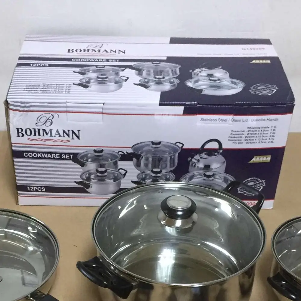 

Cheap Stainless Steel AMC Cookware set 10 piece 16cm-24cm, Purple & any