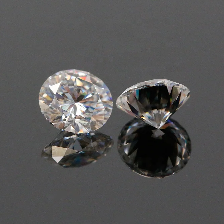

100pcs/bag Synthetic CZ Stones Price Round Brilliant Diamonds Cut Cubic Zirconia