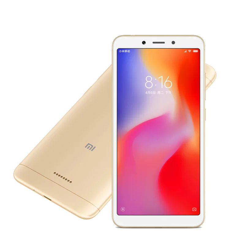 

for Redmi 6A 3GB 32GB Smartphone 5.45'' Full Screen 13MP Camera AI Face Unlock MIUI 9 Support OTA Original global Version