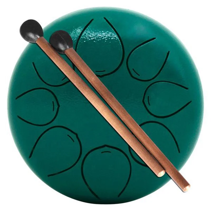 

UKETA new launched custom logo leisure steel hangdrum  tongue drum for gift