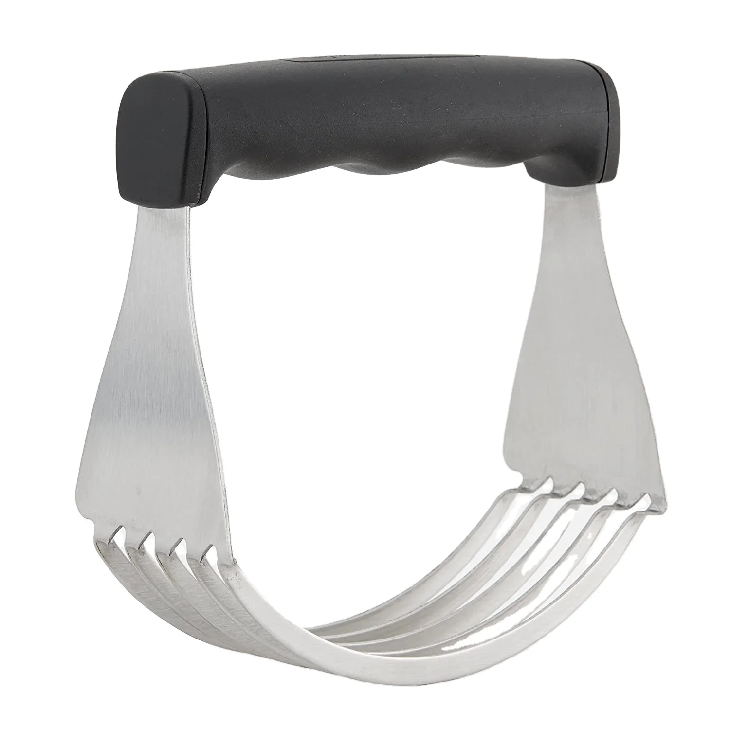 

Heavy Duty Stainless Steel Blades Dough Blender and Cutter Professional Pastry Cutter, Black