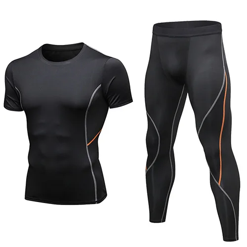 

Amazon Best Sale Breathable Outdoor Men Gym Compression Sportswear