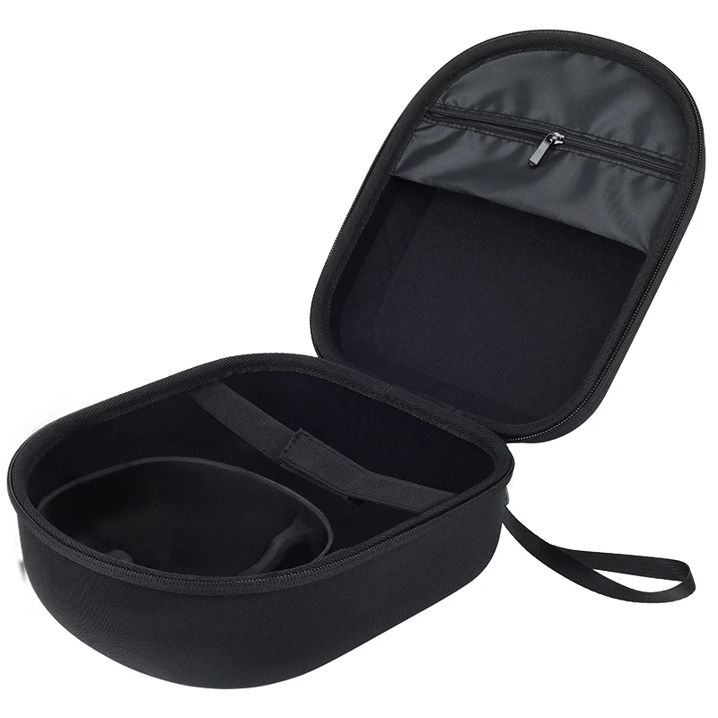 

2022 customized hard sarlar ps eva travel glasses pp custom cricut carrying vr case for Oculus Quest 2 headset box bag, Black/custom