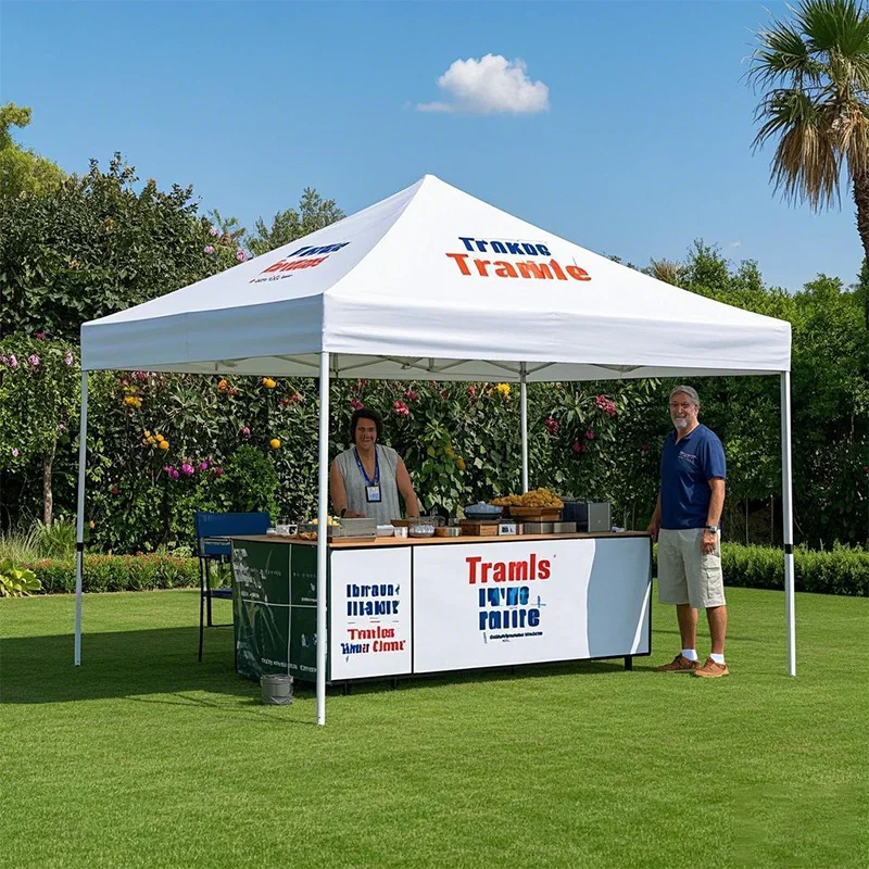 10x10 Advertising logo Outdoor Aluminum Exhibition Event Marquee Gazebos Canopy Pop up Custom Printed Trade Show Tents