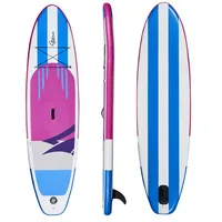 

ISUP Inflatable Paddleboard with Leash Pump Paddle and Bag for Adults and Youth Sup Deck Stand Up Paddle Boards