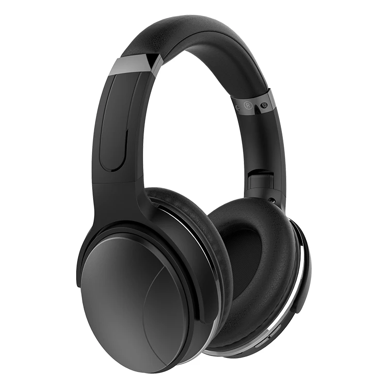 

Fashion Design Noise Cancelling Headphones with Microphone, Bulk Wireless Headphone, Silver, black