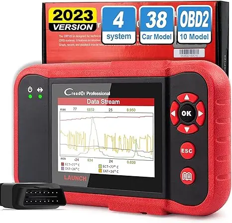 

2024 Launch CRP123 OBD2 Scanner Newest Elite Code Reader Engine ABS SRS Transmission Car Diagnostic Tool