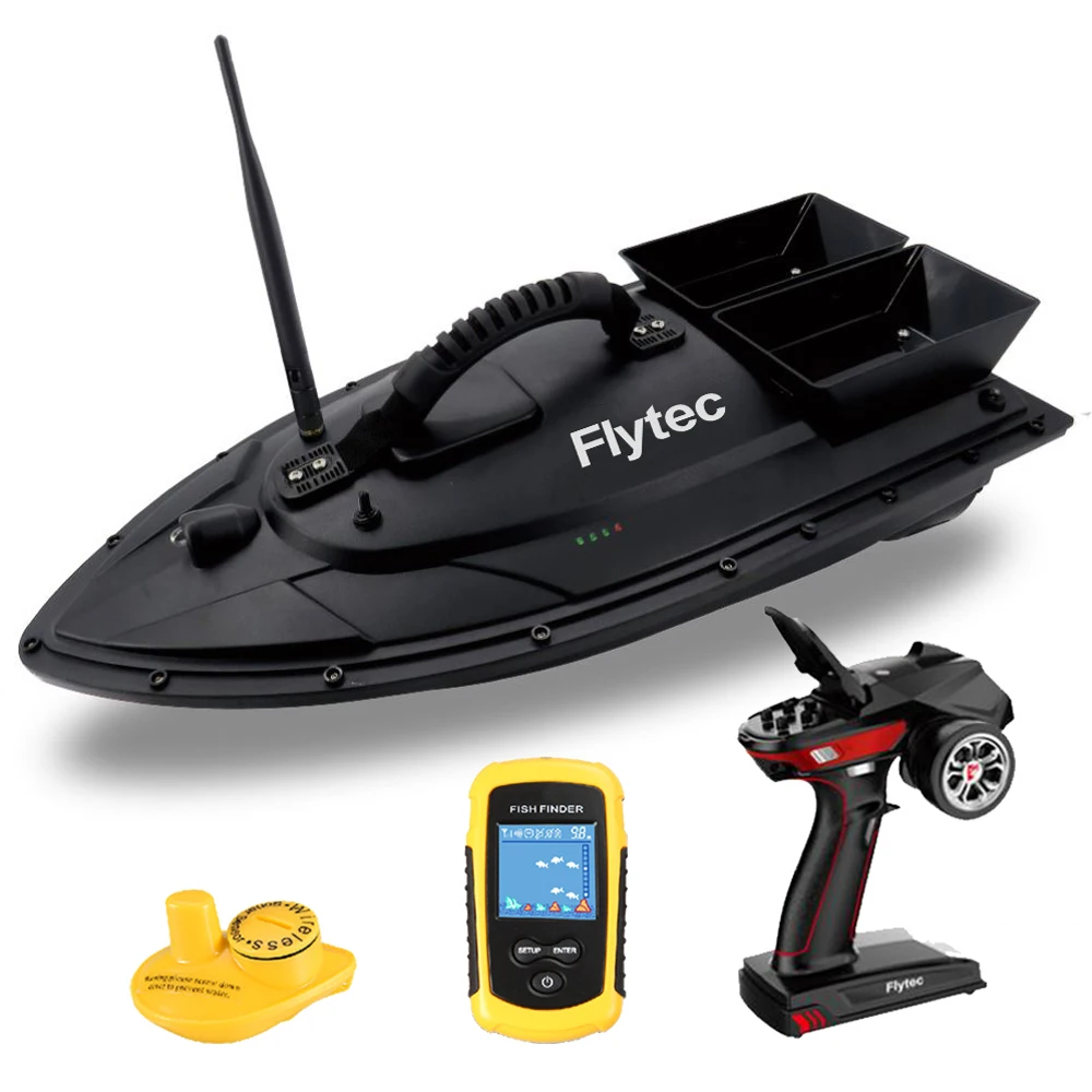

iRctoy V500 500M Remote Control 1.5kg Hopper Capacity Fishing Bait Boat Fish Finder With Wireless Sonar For Outdoor Fishing