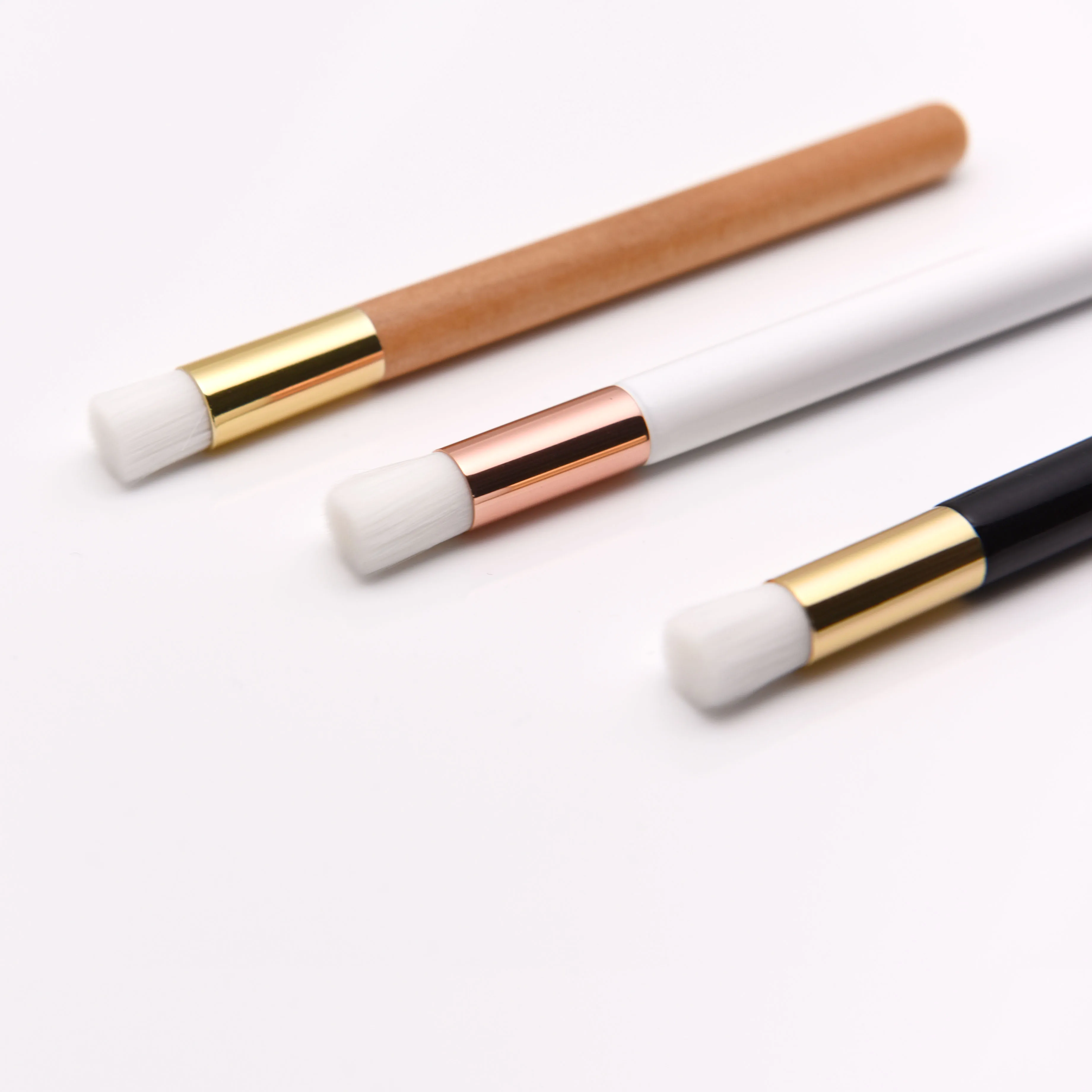 

High Quality Eyelash Cleaning Brush Lash Extension Brush, Black white