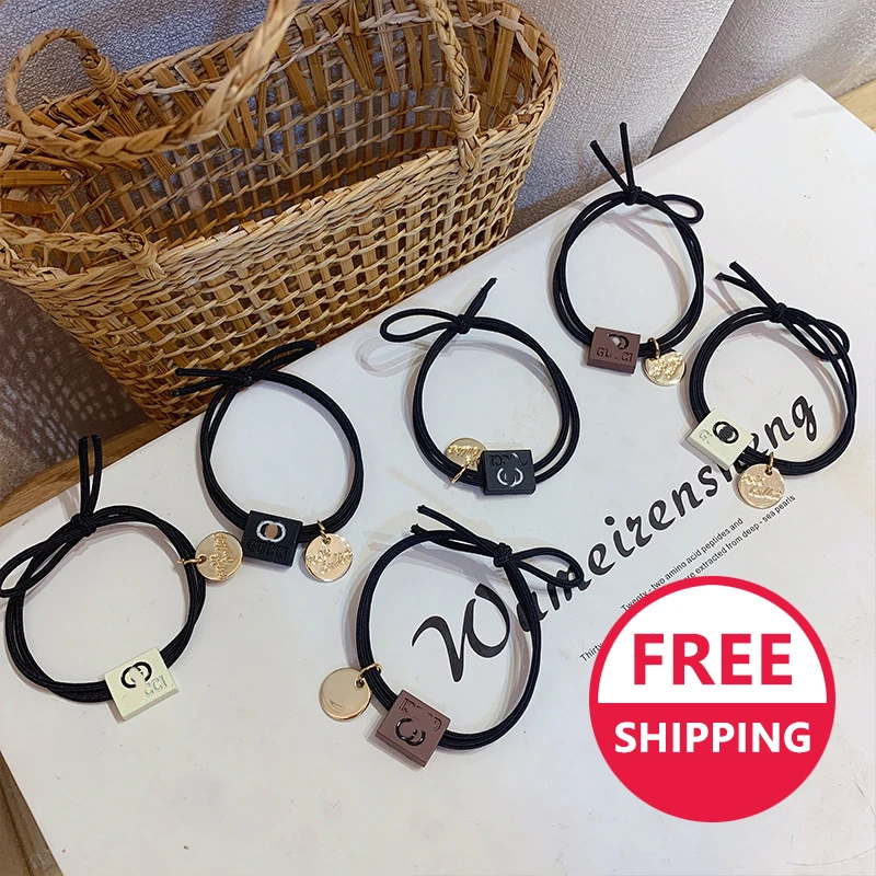 

Free Shipping Luxury Brands Designers Girl Lady Headbands Women's Decoration Elastic Hair Band