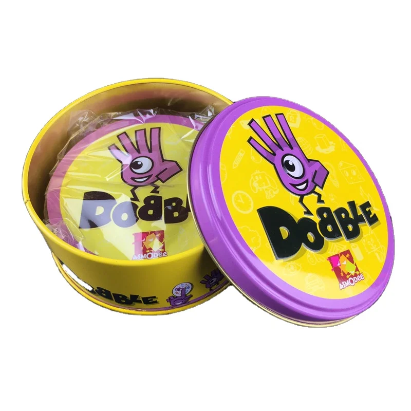

Purple And Yellow Packing Dobble Spot Game Find It Game For Kids