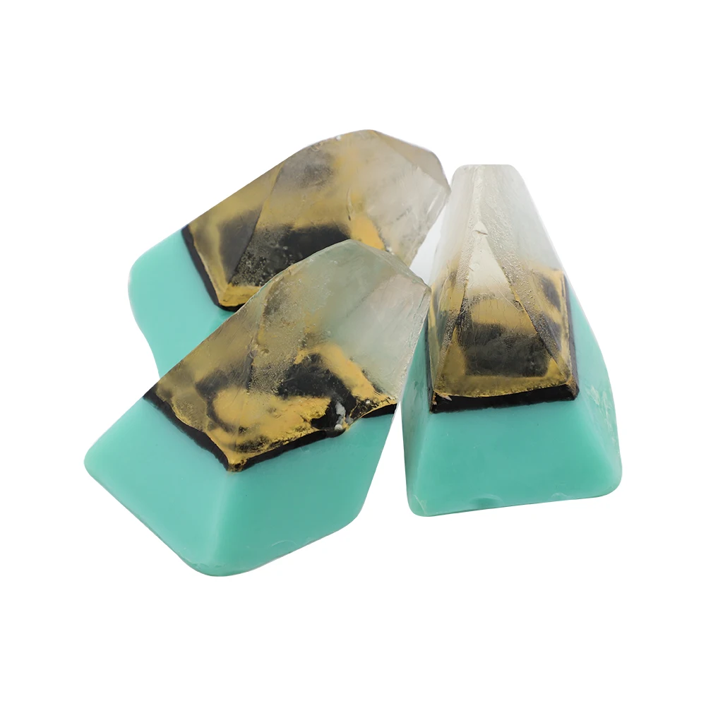 

Wholesale Organic Natural Manufacturing Foaming Toilet Bathing Skin Face Whitening Body Handmade Crystal Gemstone Rock Soap