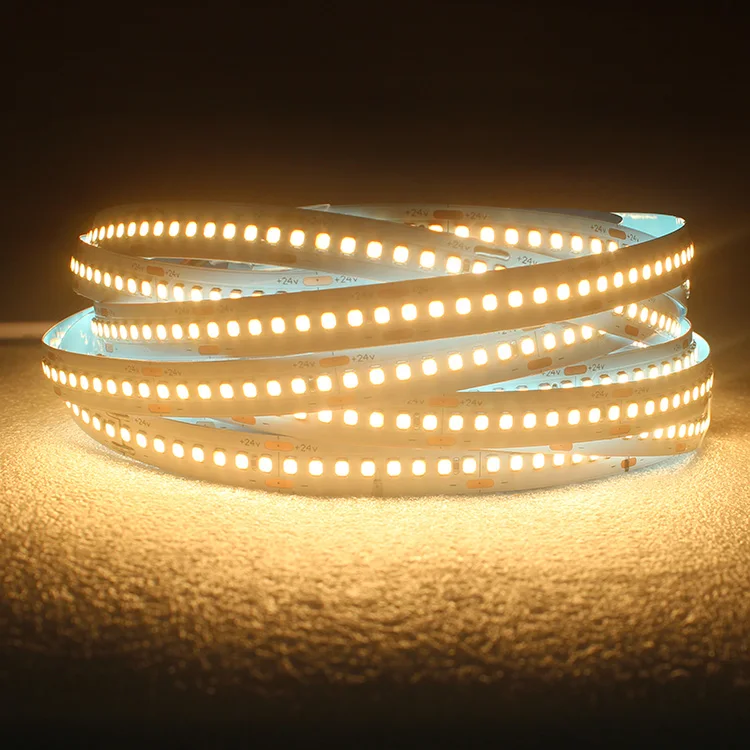 LED Strip Light, 6000K Daylight White Dimmable Tape Light, 20m 12v 220lm/w 24vdc high efficient led strip led lights