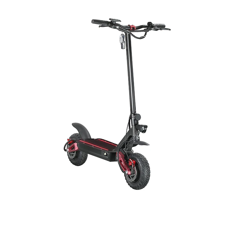 

EcoRider 2 wheel drive electric scooter E4-9 60v powerful electrical scooter, Black