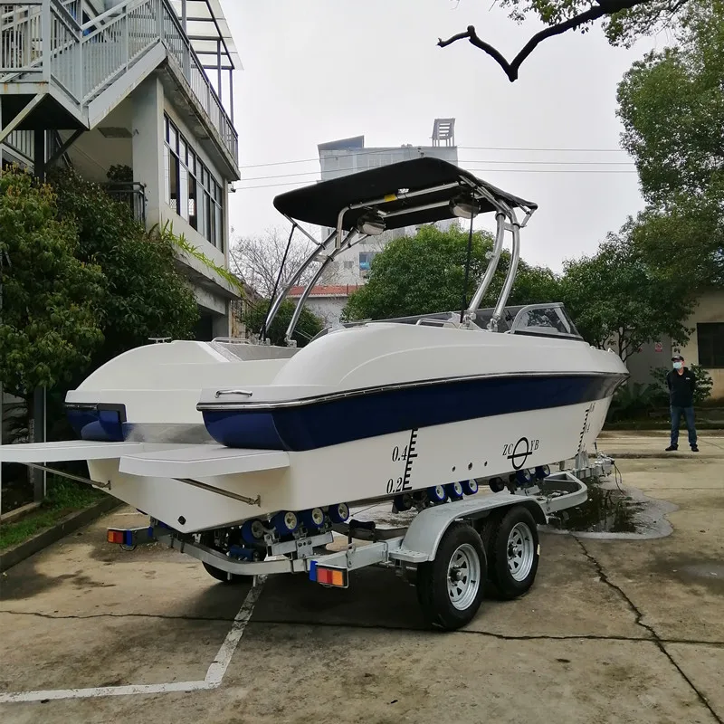 

19ft fiberglass family boats for sale from China