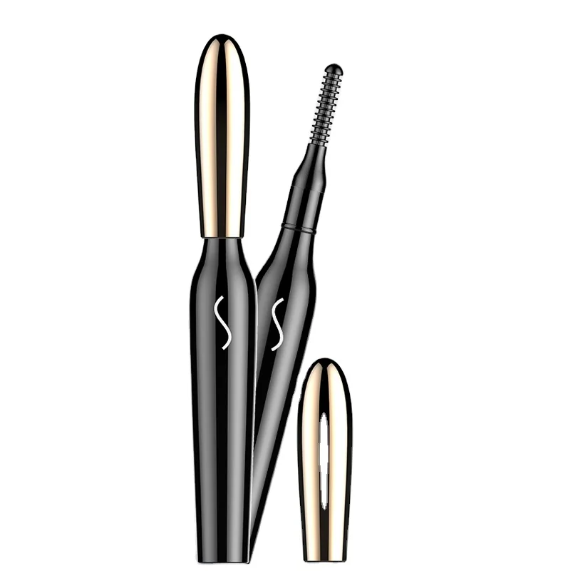 

Portable ceramic heating rod anti scald comb design electric eyelash curler device, Customized color