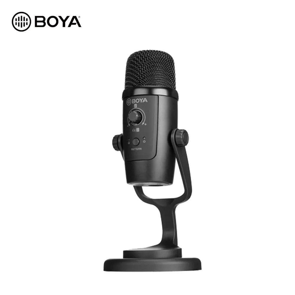 

BOYA By-pm500 USB Microphone Mic Compatible With Windows And Mac Computers, Black