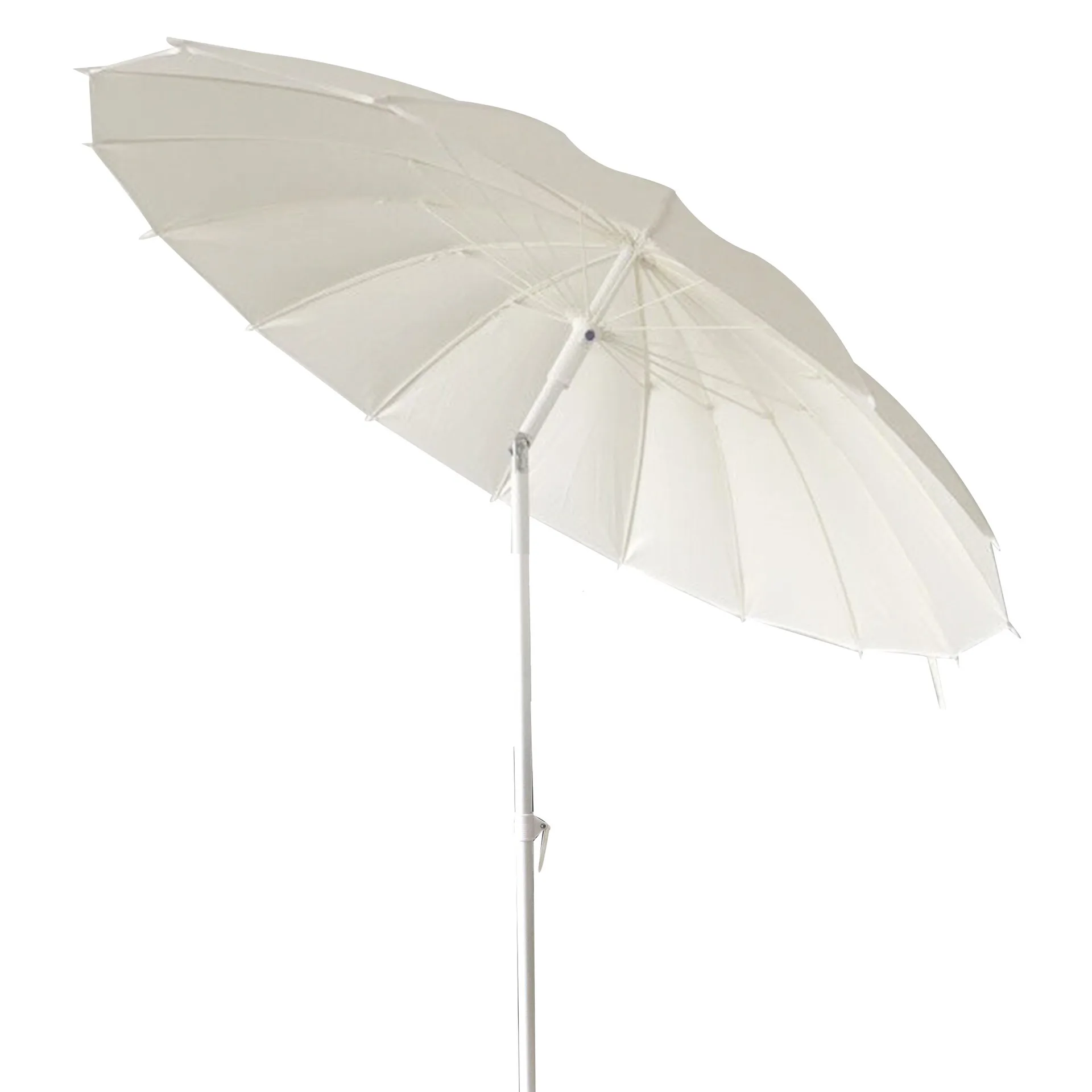 

LOTUS Good Quality 16 Ribs Fiberglass Sunscreen Rain Proof Sunshade Beach Outdoor Umbrella for Promotion