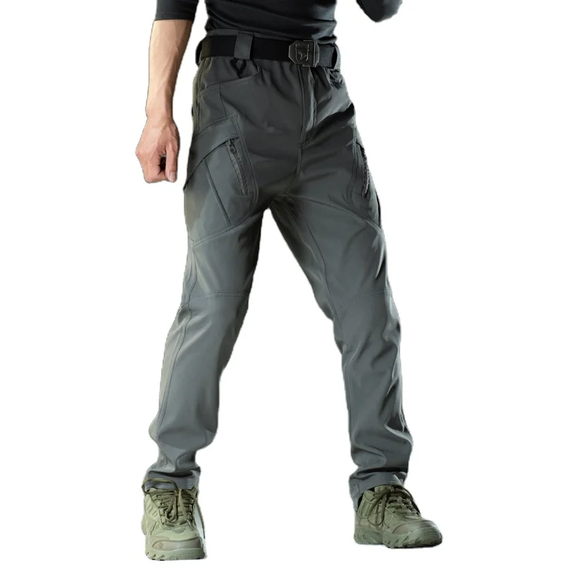 

Wholesale bulk order waterproof tactical pants army fan combat fit multi-pocket worker overalls men's trousers, Picture