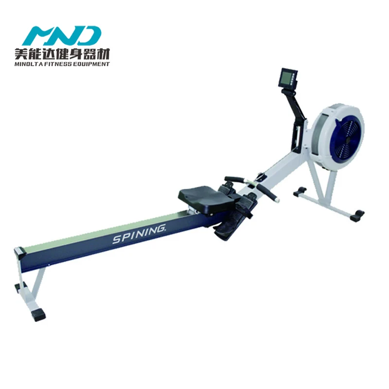 

Exercise Black white Air Rower for Fitness Rowing Machine wind resistance rowing machine