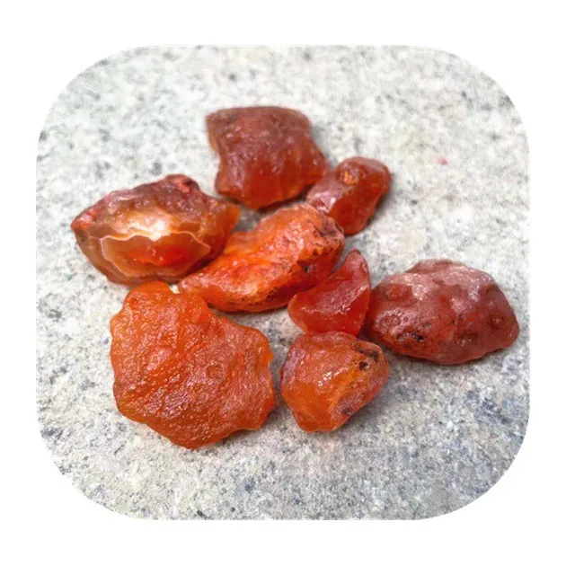 

wholesale New arrivals raw gemstone natural red carnelian rough stones