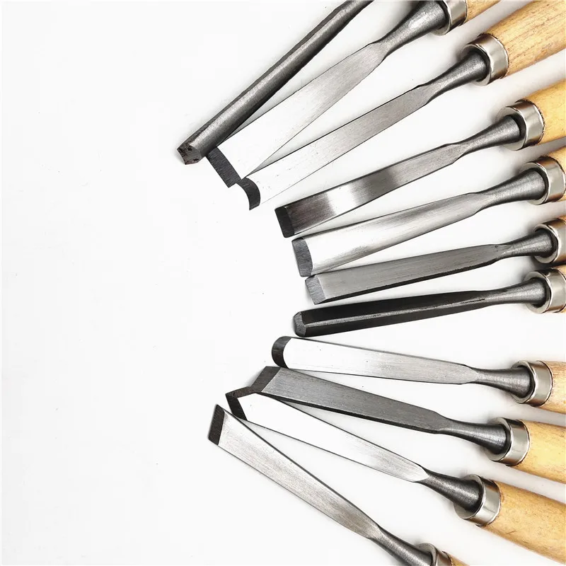 Deluxe Wood Carving Tool Curved Bevel Edge Chisel Set Buy Deluxe