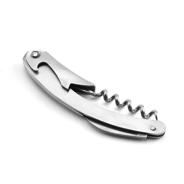 

Multifunction Shrimp Shape Stainless Steel Cork Screw Corkscrew Wine Bottle Cap Opener