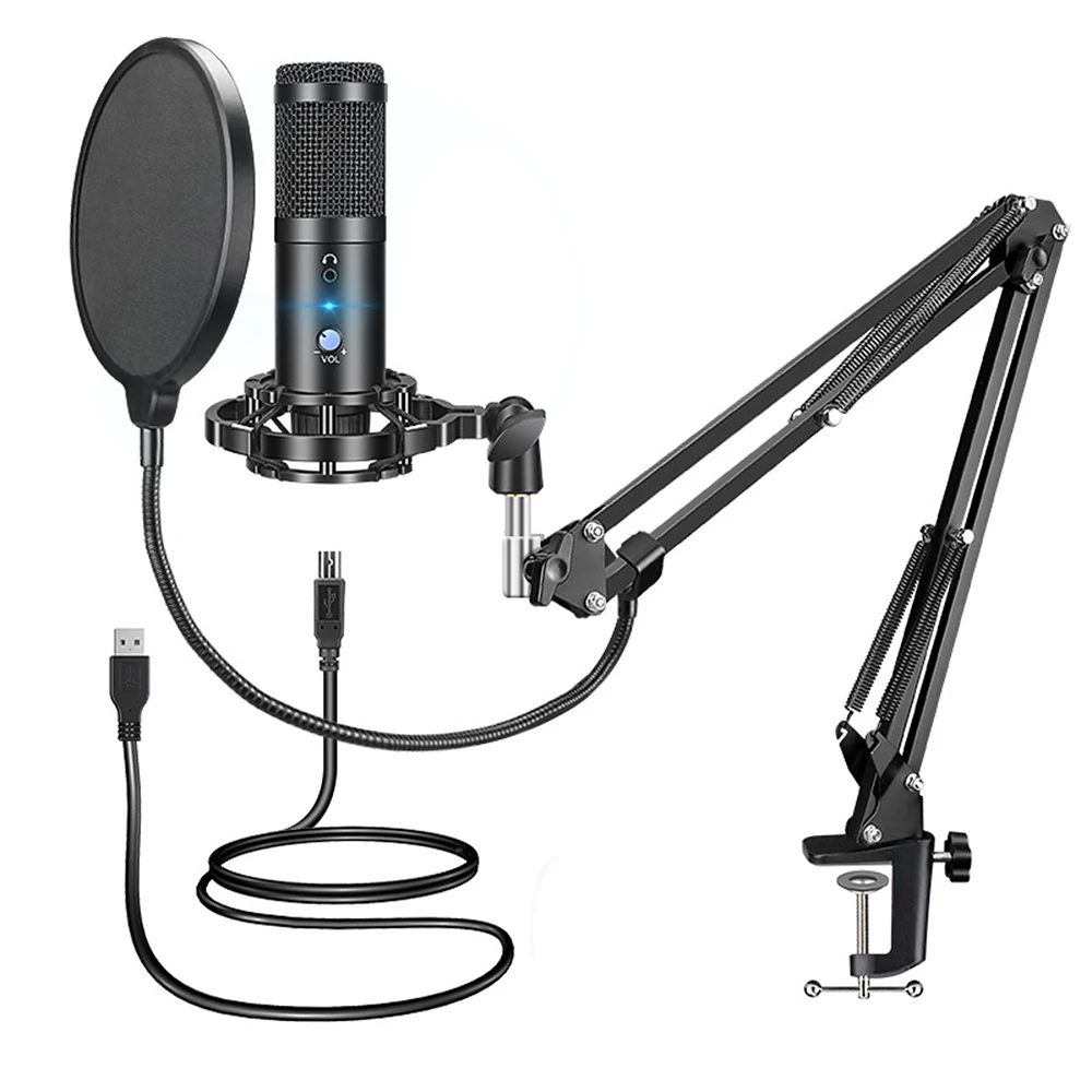 

YR04 USB recording microphone studio broadcast condenser microphone