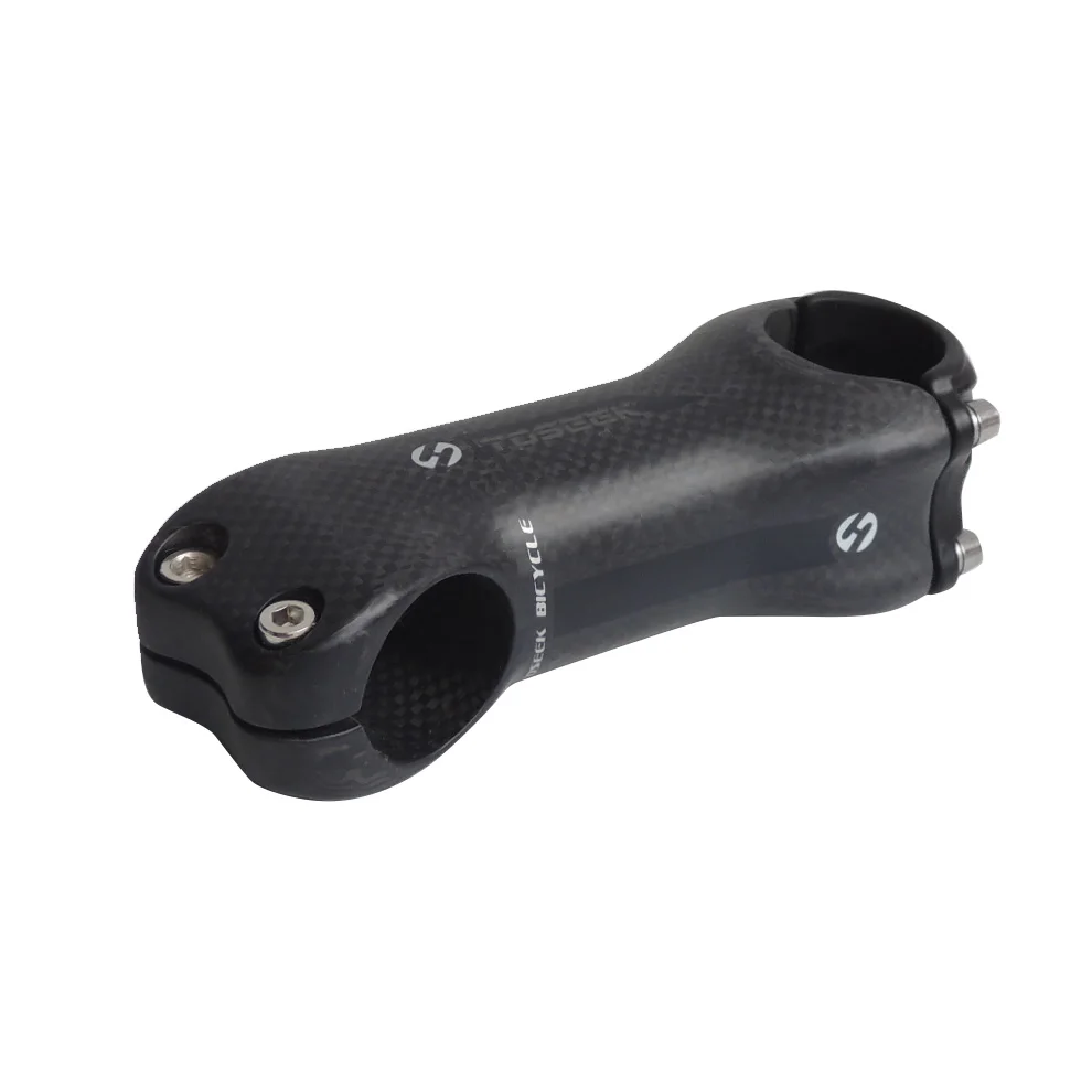 

Toseek full carbon stem Boxed genuine 31.8mm bicycle stems 3K matte black angle6 17 length70/80/90/100/110/120/130mm