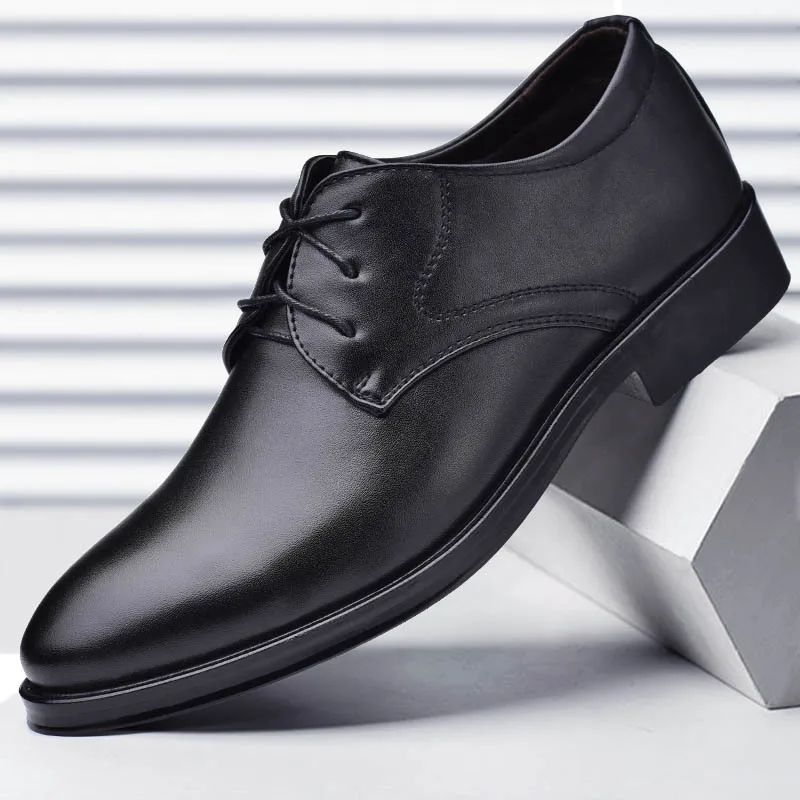 

Hot sale OEM Factory business oxford dress shoes for men plus size 48 leather shoes men's dress shoes