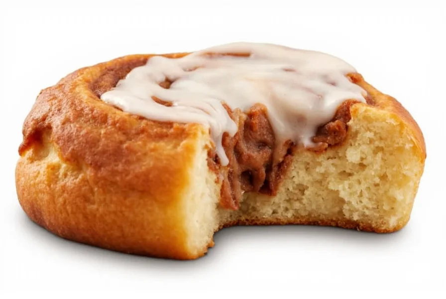 Cinnamon roll ingredients arranged for home baking