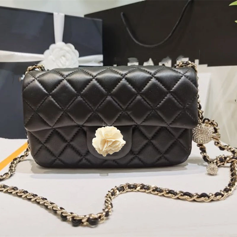 

luxurious cc Fashion Designer Luxury Women Bags Ladies Purses And Handbags small wallet, 2 colors