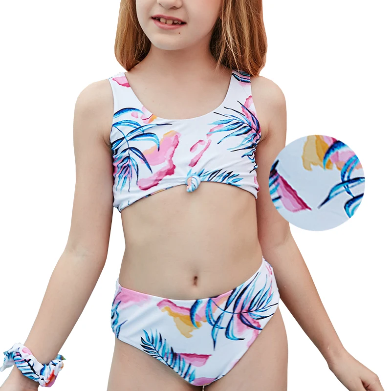 

New Arrivals 2021 Hot children 12 Year Old Sexy Girl Swimsuit Kids Two Piece Bikini Summer Swimwear girl swimwear child swimwear, Customized color