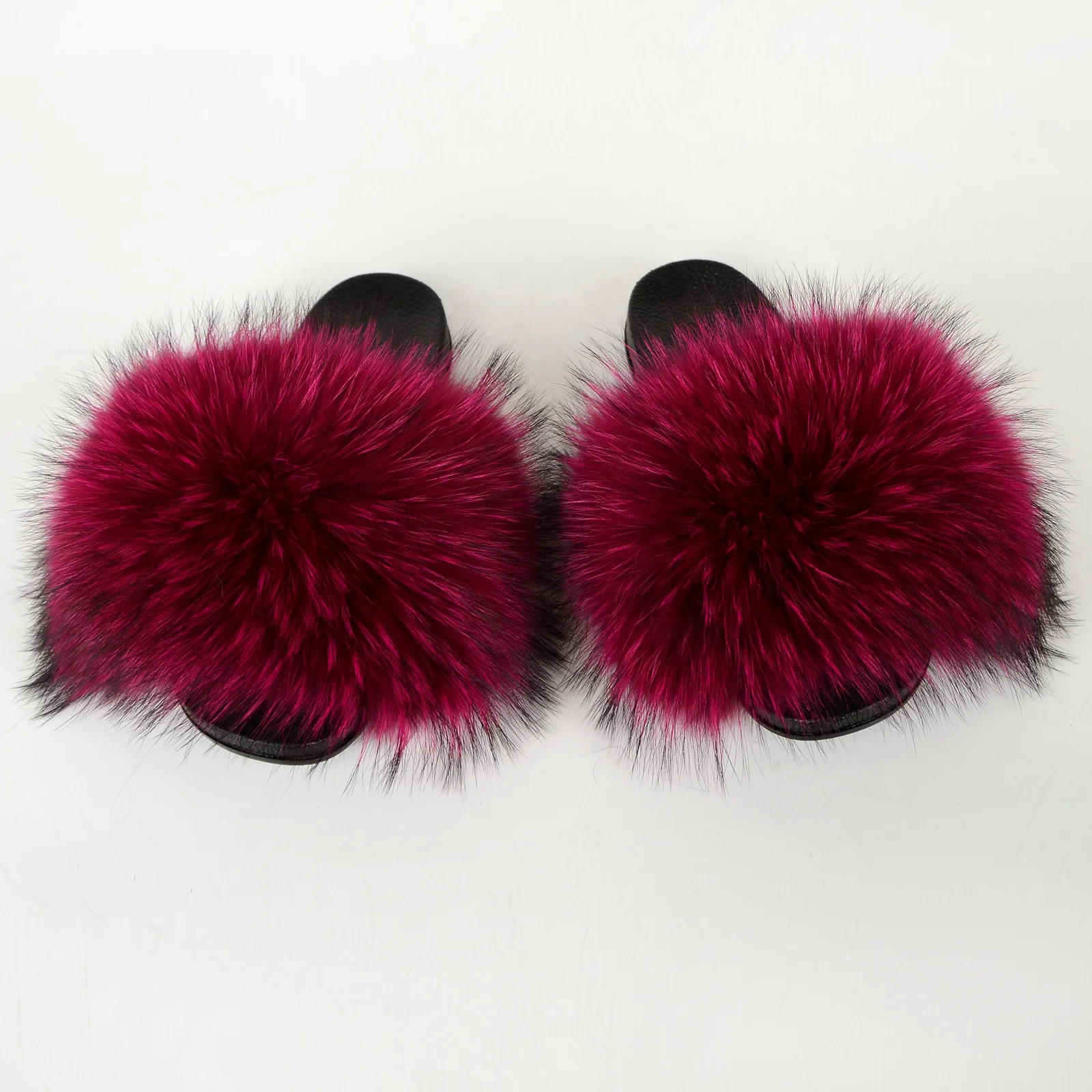 

2021 Ladies Slippers Multi-color Fur Slippers New Release Sandals For Women And Ladies girls baby kid children, Customized color