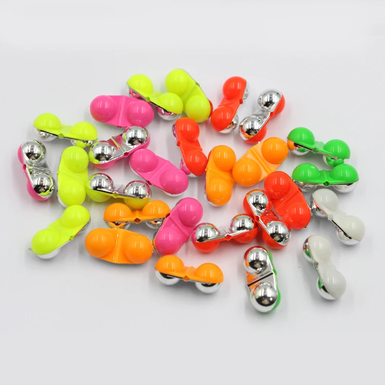 

Selco Hot Sale Two color Carp Fishing Rattle bead Cat Fish Rig Cat Bait Accessories Rattle With Bell Rig