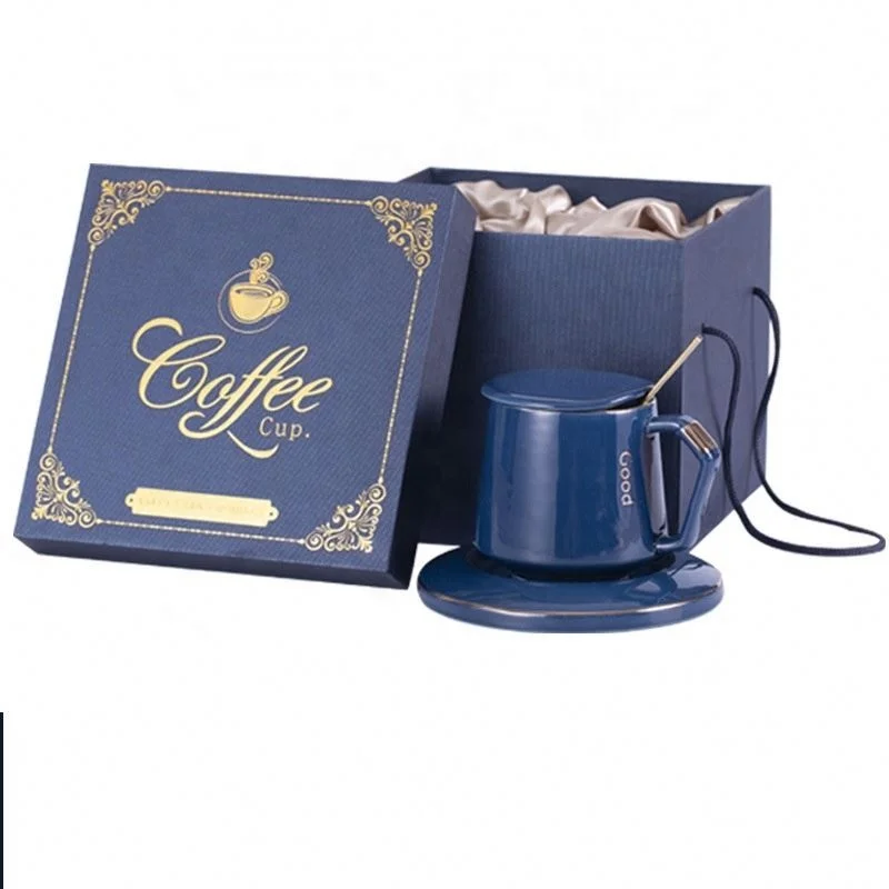 

380Ml Gold Rim Ceramic Coffee Mugs High Quality Ceramic Coffee Mugs Ceramic Coffee Mugs With Spoon, Multi colors