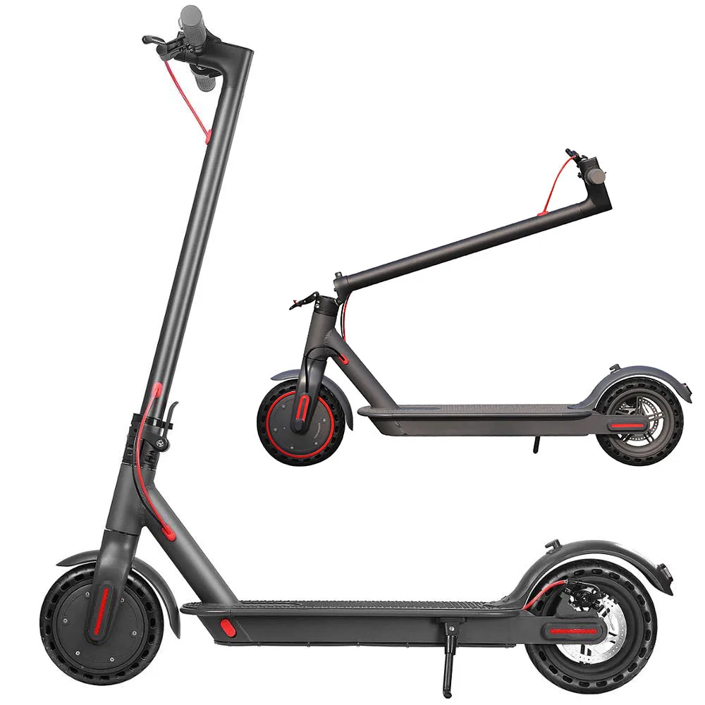 

Drop Shipping 350W/36V/7.5Ah Electric Scooter With App Max Speed To 25Km/H Eu Warehouse Electric Scooters, Black