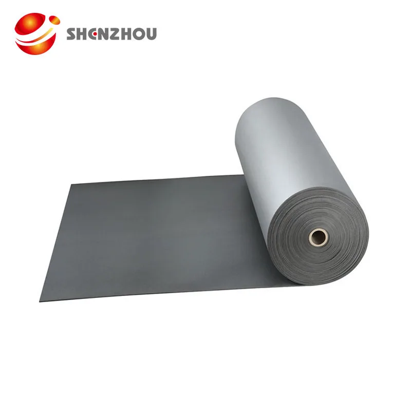 
Good quality black NBR/PVC rubber foam sheet insulation construction material in China 