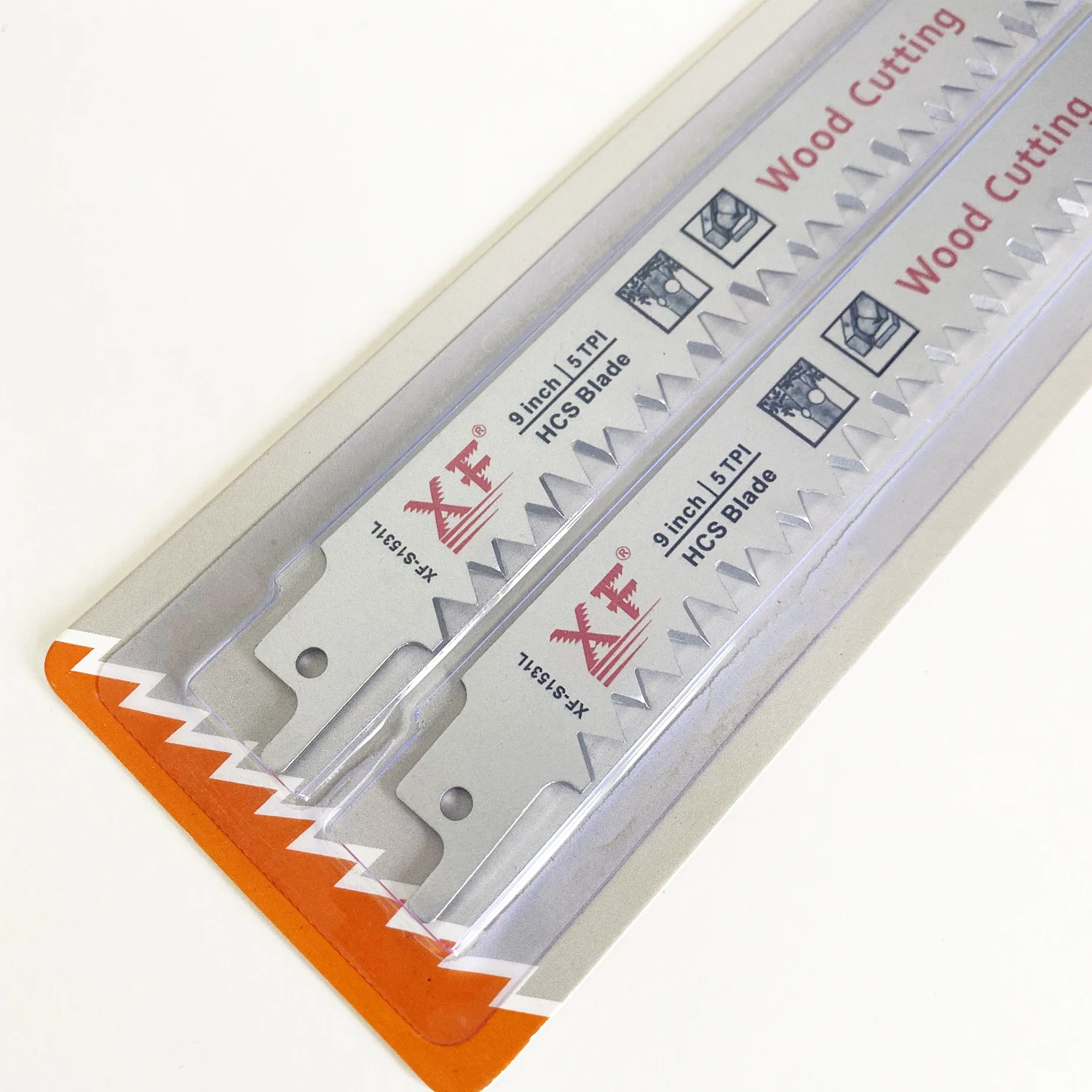 
XF-S1531L 2PCS: 5TPI High Carbon Steel for purning green wood hacksaw blade 