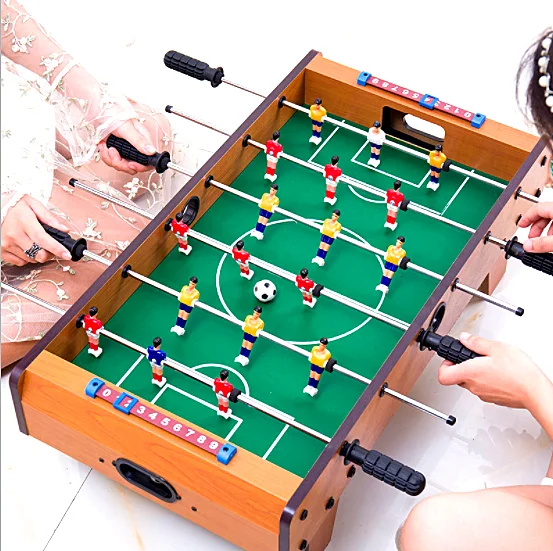 

New Arrival High Quality Table Top Foosball Soccer Pool Table Recreational Hand Soccer For Children Fanny