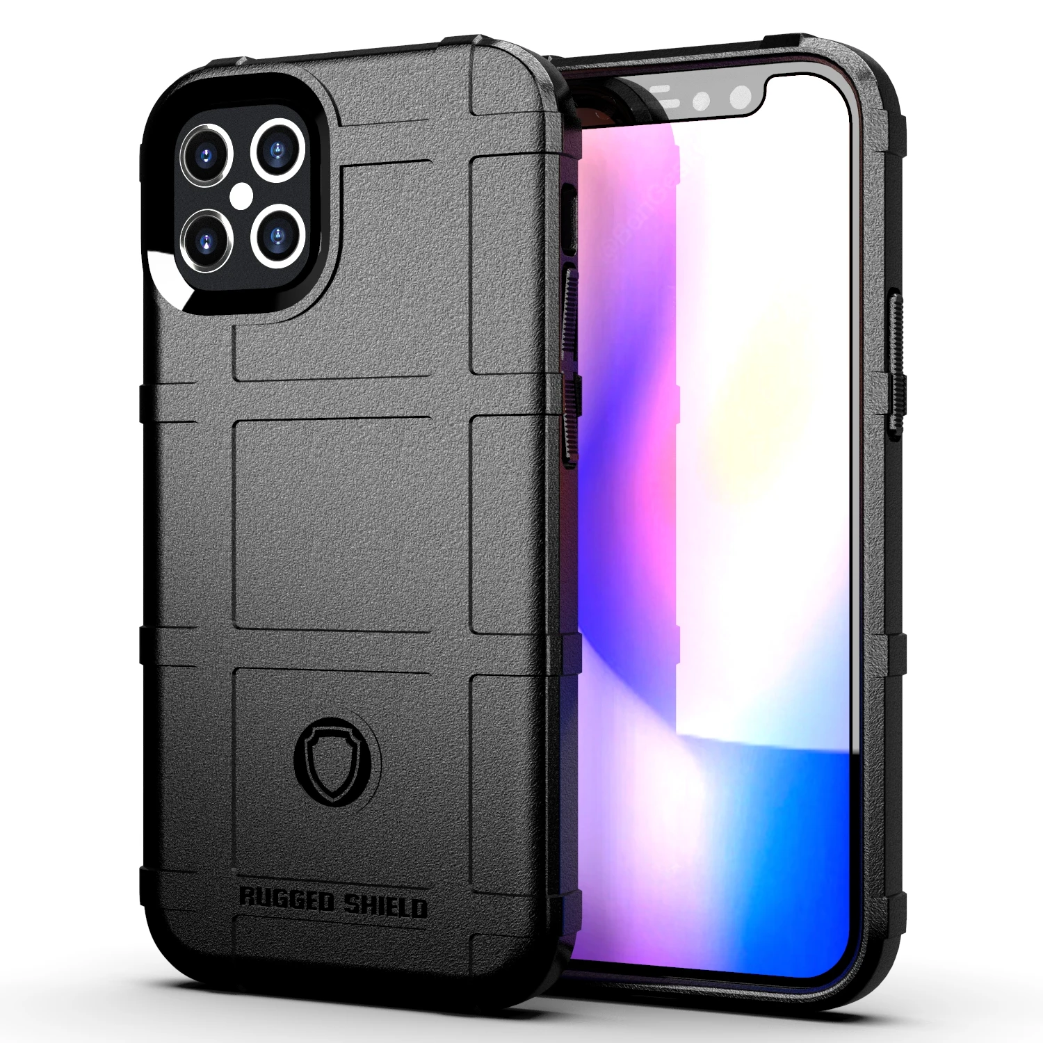 

Hot Sell 2020 shockproof tpu mobile phone case for iPhone 12 back covers, 4colors