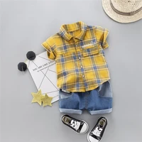 

1-4 years baby boy clothes summer short sleeve with short pants clothing sets boy suits