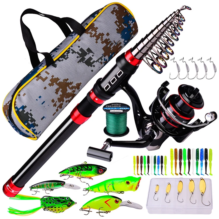 

Factory Fast Sell Best Price Portable Super Strong Fishing Rod and Reel Combo, Customized